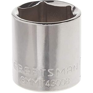 Craftsman 13/16 in. X 3/8 in. drive SAE 6 Point Standard Shallow Socket