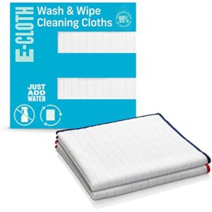 E-Cloth Dish Cloth Microfiber Kitchen Cleaning Cloth 12.5 in. W X 12.5 in. L 2 pk