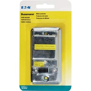 Cooper BP/SSU Bussman Switch & Fuse Holder, Gray - Image 2