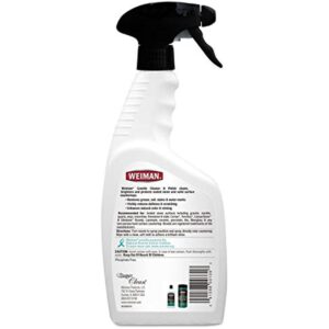 WEIMAN 109 Granite Cleaner and Polish, Citrus Scent, 24 oz Bottle, 6/Carton - Image 2