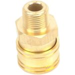 Forney 75128 Pressure Washer Accessories, Quick Coupler Male Socket, 3/8-Inch Male NPT, 4,200 PSI