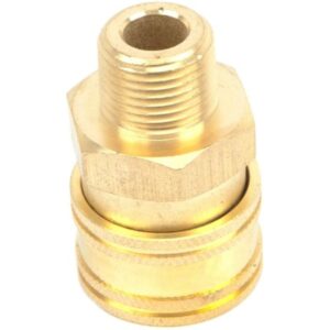 Forney 75128 Pressure Washer Accessories, Quick Coupler Male Socket, 3/8-Inch Male NPT, 4,200 PSI