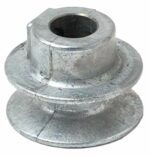 Chicago Die Cast 150A 1.5" x 1/2" Die-Cast V-Grooved Pulley