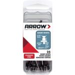 Arrow 1/8 in. D X 1/8 in. Stainless Steel Rivets Silver