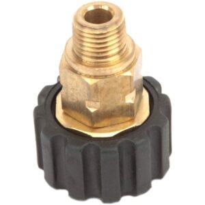 Forney 75107 Pressure Washer Accessories, Male Screw Coupling, M22F to 1/4-Inch Male NPT