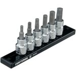 CRAFTSMAN V-SERIES Socket Set, Hex SAE, 3/8 Inch Drive, 6 Piece (CMMT17700V)