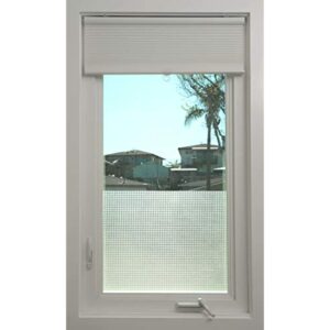 Con-Tact Diamond 9 ft. L X 18 in. W Clear Frosty Grid Privacy Film - Image 2