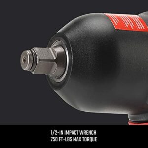 Craftsman CMXPTSG1003NB Air Impact Wrench, Red and Black - Image 3
