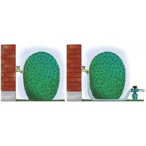 Gilmour 800604-1001 FX6 Faucet Extension and Flow Control Teal, 6' - Image 2