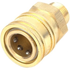 Forney 75128 Pressure Washer Accessories, Quick Coupler Male Socket, 3/8-Inch Male NPT, 4,200 PSI - Image 3