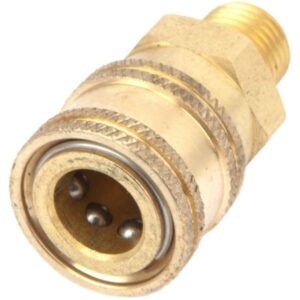 Forney 75126 Quick Coupler Male Socket, 1/4inch M-NPT, 5,500 PSI - Image 2