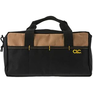 Custom Leathercraft 1116 14 Inch Standard Tool Tote Bag, 16 Pocket