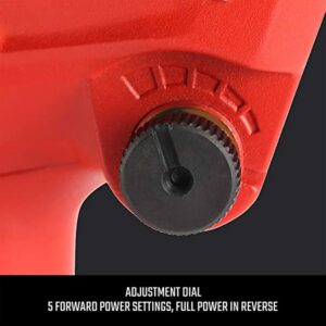 Craftsman CMXPTSG1004NB Air Impact Wrench, Red and Black - Image 5