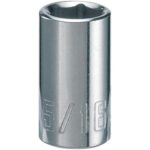 Craftsman 5/16 in. X 1/4 in. drive SAE 6 Point Standard Shallow Socket