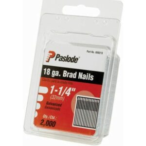 Paslode 650213 18 Gauge 1-1/4-Inch Galvanized Brad Nail (2,000 per Box)