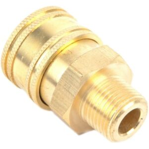 Forney 75128 Pressure Washer Accessories, Quick Coupler Male Socket, 3/8-Inch Male NPT, 4,200 PSI - Image 2