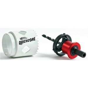 Blu-Mol Xtreme QuickCore 1/4 in. Bi-Metal Hole Saw Pilot Bit