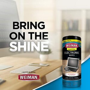 Weiman Disinfecting Electronic Cleaning Wipes For Keyboards, Tablets, E-readers, Smart Phones, Netbooks, and Touchscreens (30 Wipes) - Image 8