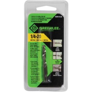 GREENLEE High Speed Steel Drill and Tap Bit 1/4-20 - Image 2