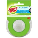 Scotch-Brite Dobie Scrubber, Great for Non-Stick Cookware, White