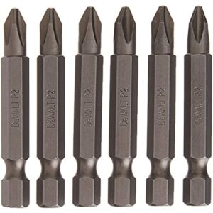 DEWALT DW2022B6 #2 Drill Bits 6 Pack