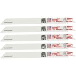 Milwaukee 48-00-5188 9" x 18TPI Sawzall Blade for Metal Cutting 3/4 Height 5 Blades per Pack