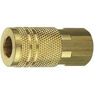 Amflo Brass 1/4 in. I/M Style Coupler 3/8 in. Female