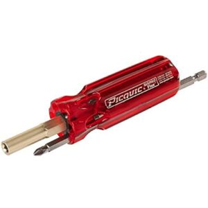 PICQUIC SIXPAC Plus 7 pc. Multi-Bit Screwdriver 6 in.