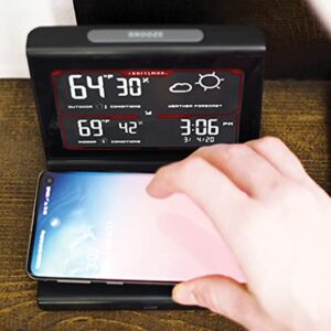 Craftsman Instant Read Digital Weather Forecaster w/ Charging Pad - Image 7
