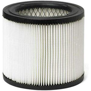 Craftsman 38752 Wet Dry Vac Replacement Filter for Wall Shop Vacuums (9-38752), White