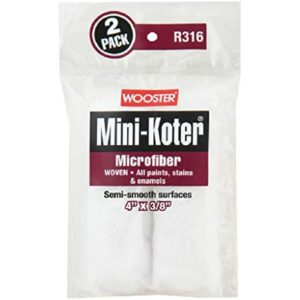 Wooster R316-4 Paint Roller, 4, Green