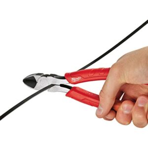 Milwaukee 48-22-6107 Rust Resistant 7 Inch Diagonal Wire Cutting Pliers with 1 Inch Reaming Head - Image 3