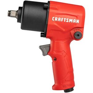 Craftsman CMXPTSG1004NB Air Impact Wrench, Red and Black