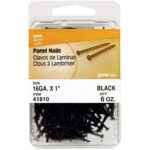 PANEL NAIL 1-5/8 BLK 6OZ