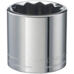 Craftsman 36 mm X 1/2 in. drive Metric 12 Point Standard Shallow Socket