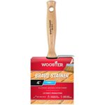 Wooster Bravo Stainer 4 in. Flat Paint Brush F5119-4
