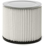 CRAFTSMAN CMXZVBE38854 Wet/Dry Vac Standard Replacement Filter for Shop Vac Branded Shop Vacuums, White | Black