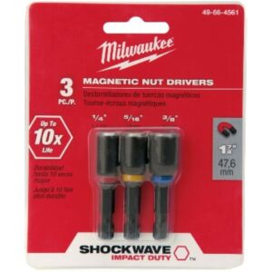 Milwaukee Shockwave 1-7/8 in. L Steel Nut Driver Set 3 pc - Image 2