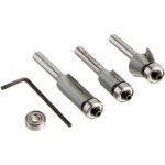 Vermont American 23006 VA Carbide Trimming Set, 3-Piece