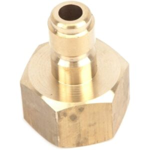 Forney 75123 Pressure Washer Accessories, Quick Coupler Plug, 1/4-Inch-by-M22F