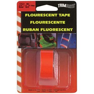 Trimbrite T2510 3/4X8′ Red Fluor