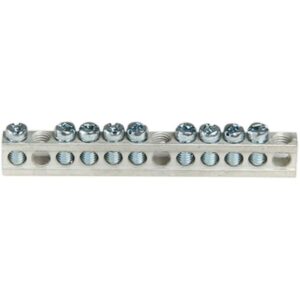 Square D 200 amps 120/240 V 1 space 12 circuits Surface Mount Ground Bar Kit - Image 2