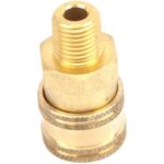 Forney 75126 Quick Coupler Male Socket, 1/4inch M-NPT, 5,500 PSI