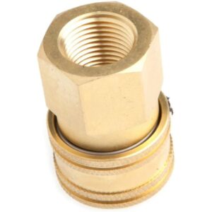 Forney 75129 Pressure Washer Accessories, Quick Coupler Female Socket, 3/8-Inch Female NPT, 4,200 PSI, Brass - Image 4