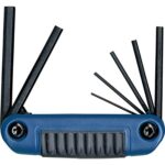 EKLIND 25171 Ergo-Fold Fold-up Hex Key allen wrench - 7pc set Metric MM sizes 1.5-6