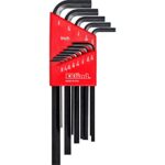 EKLIND 10213 Hex-L Key allen wrench - 13pc set SAE Inch Sizes .050-3/8 Long series