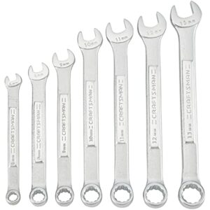 CRAFTSMAN MM WRENCH SET IN POUCH, 7PC (CMMT21086)