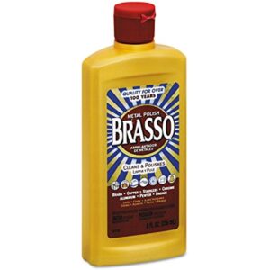 Brasso No Scent Metal Polish 8 oz Cream (Case of 8) - Image 2