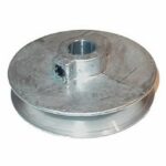 Chicago Die Cast 2 in. D Zinc Single V Grooved Pulley