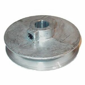 Chicago Die Cast 2 in. D Zinc Single V Grooved Pulley